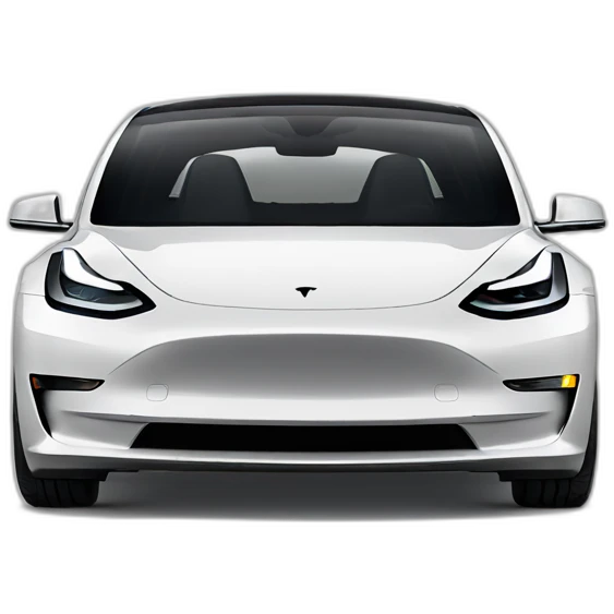 Tesla model 3 emoji