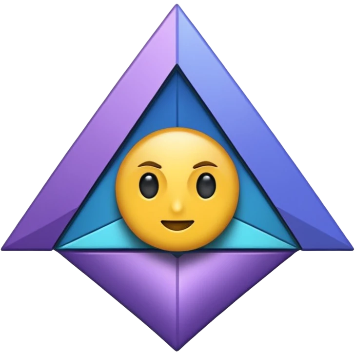 beş köşeli mor yıldız emoji