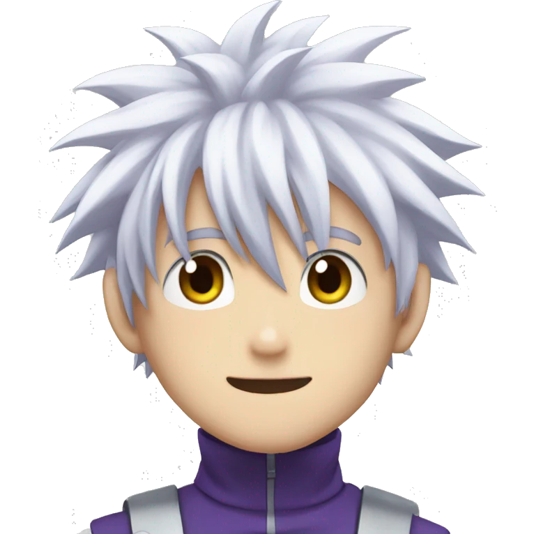 Killua Zoldyck anime emoji