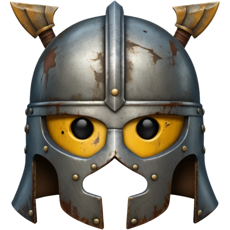 gladiator helm, front view emoji