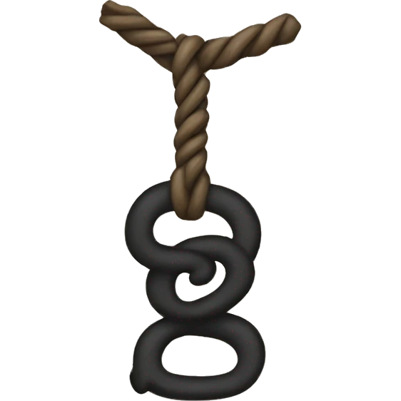hangman with woed emoji