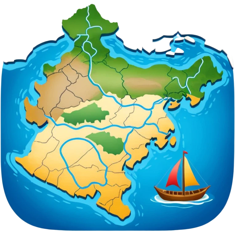 Odisha map emoji