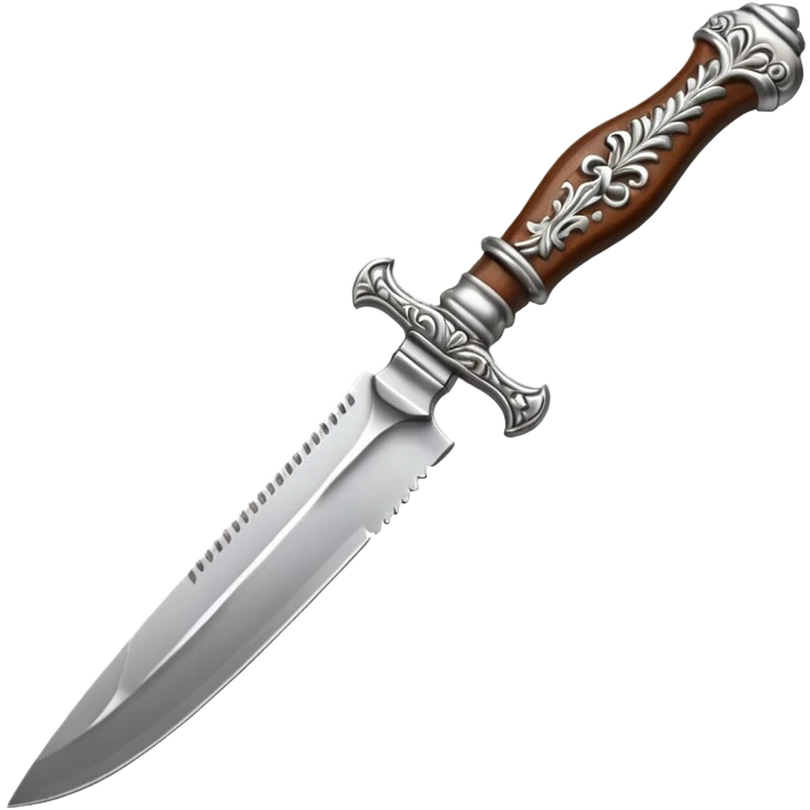 Old  royal knife in the auction emoji