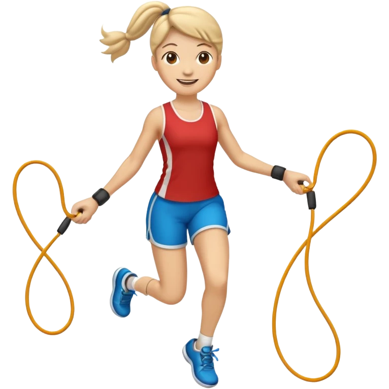 Skipping rope emoji