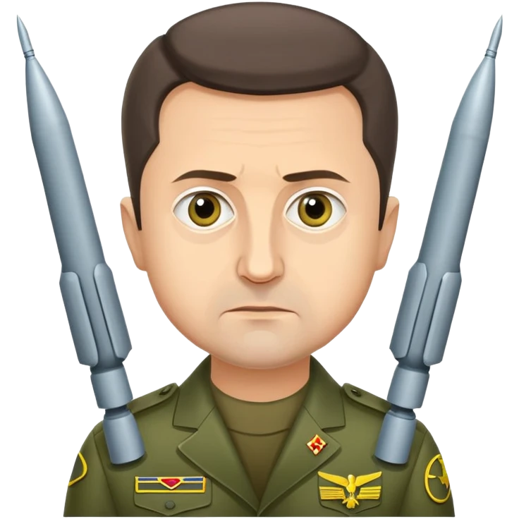 Zelensky asks for 500 million missiles emoji