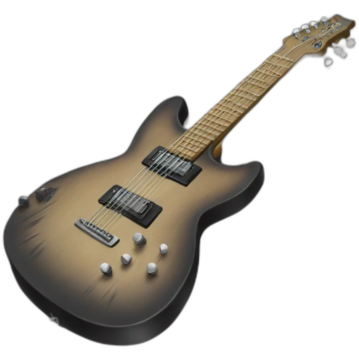 wolf guitar emoji