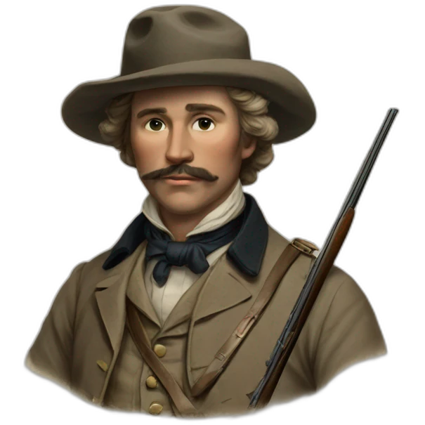 hunter of the 19th century emoji