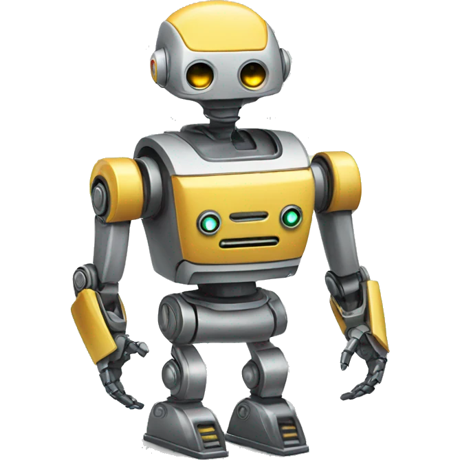 robot buying emoji