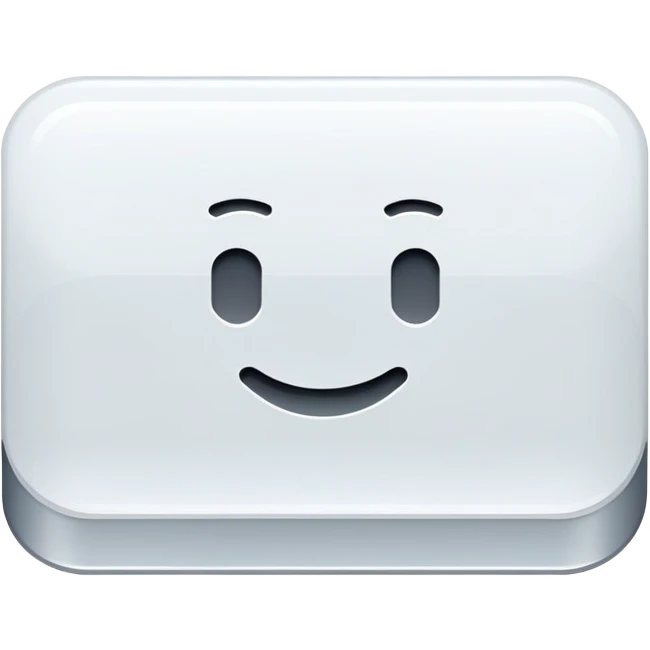 Wide rectangular blank button emoji