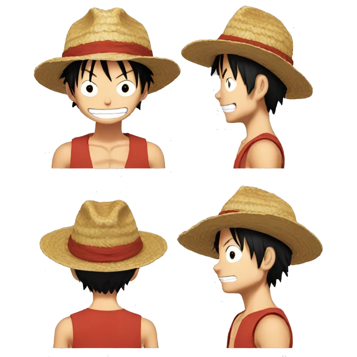 Luffy emoji