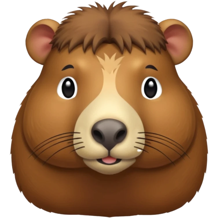 Capybara emoji