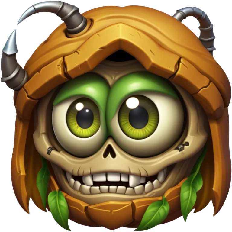 3D, cinematic ultra detailed 32k HD Doom srhoom in pvz 1, brought to life with stunning visual details, each lash, eye, and hair is shown in stunning detail, rich textures, visually rich, so lifelike that it feels like it could leap off the page at any moment emoji