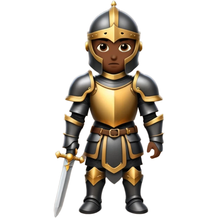 knight black emoji
