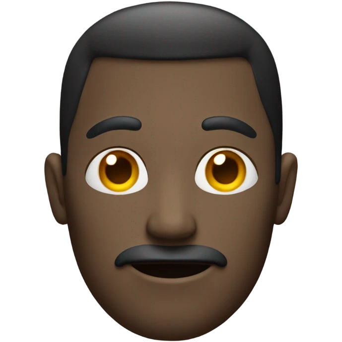 Dude with a weird shaped head emoji