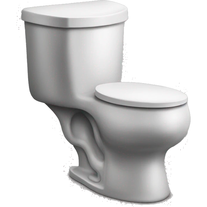 evil toilet emoji