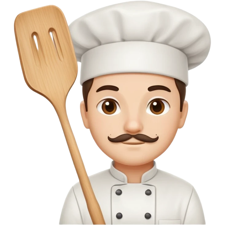 Chef with spatula  emoji