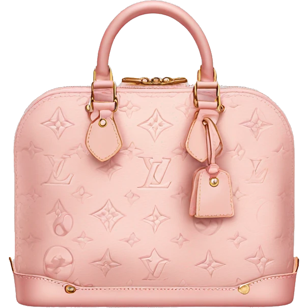 louis vuitton light pink  emoji