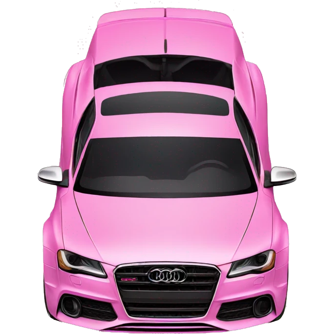 Pink audi emoji
