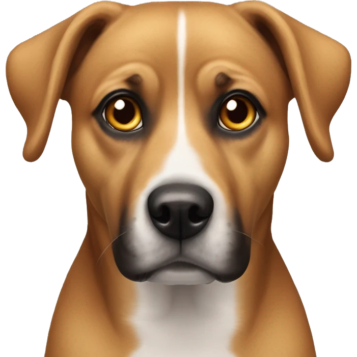 dog with heterocromia  emoji