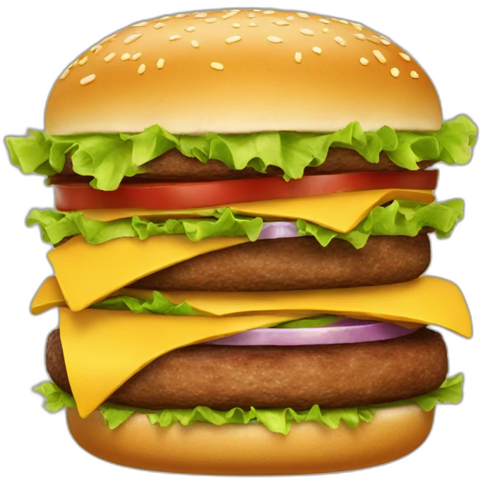 burger with 5 patties emoji