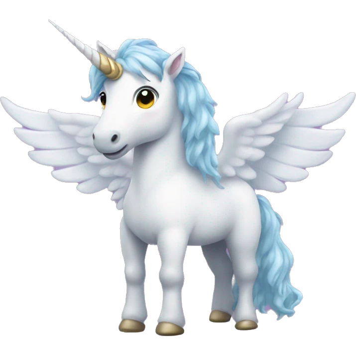unicorn with wings emoji