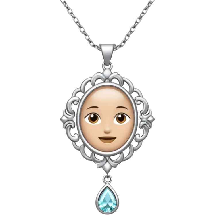 Sparkle necklace emoji