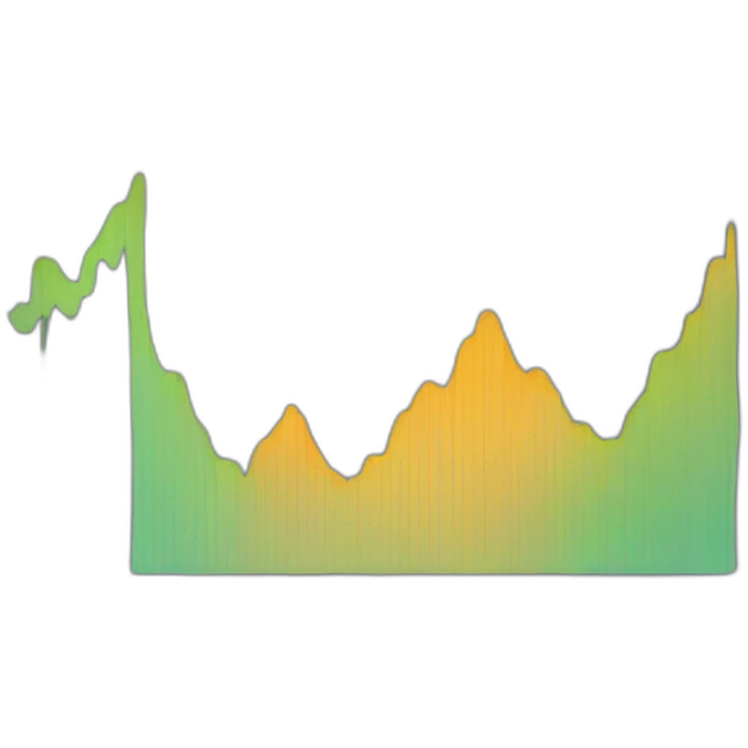 graph going down emoji