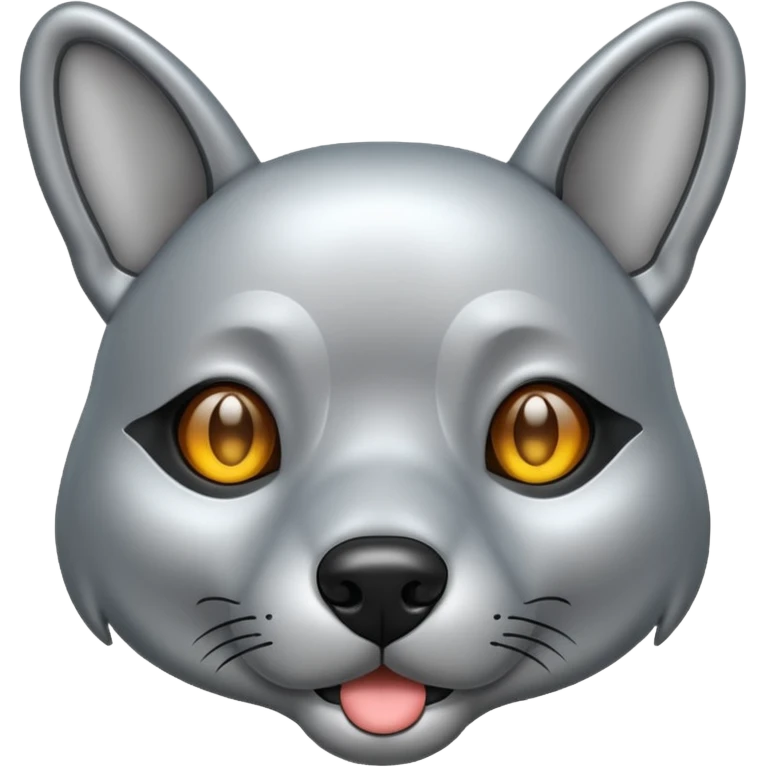 It is made up of the letters K9K with the second K being a mirror image of the first emoji