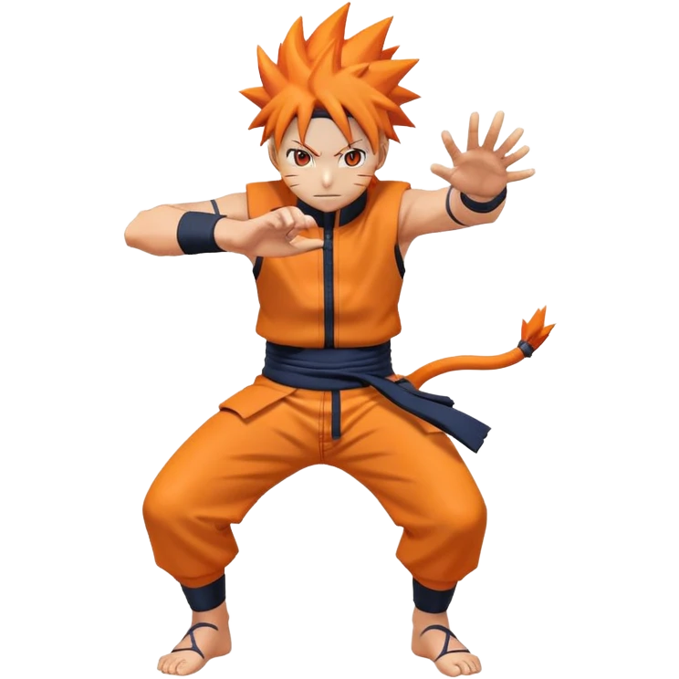 Naruto (Kurama mode)  emoji
