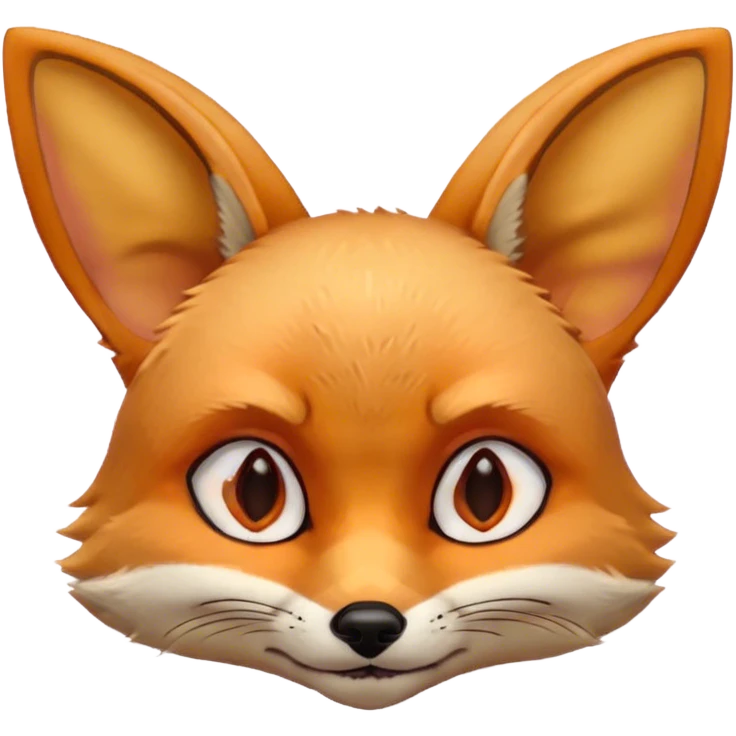 mad fennec fox emoji