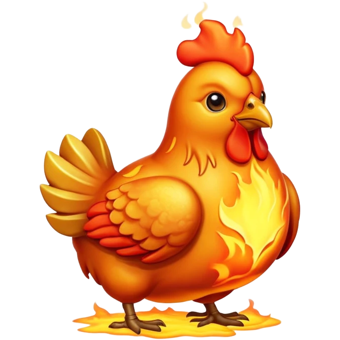 lava chicken emoji
