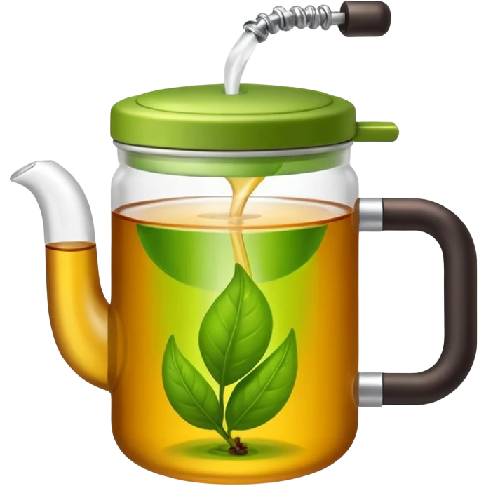 energy tea with a zipper emoji