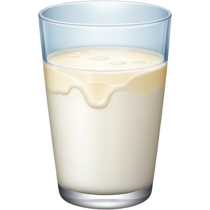 Glass of milk emoji