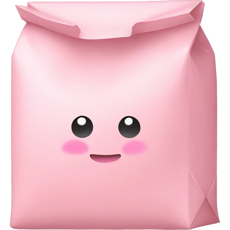light pink package emoji