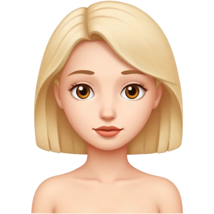 Naked girl  emoji