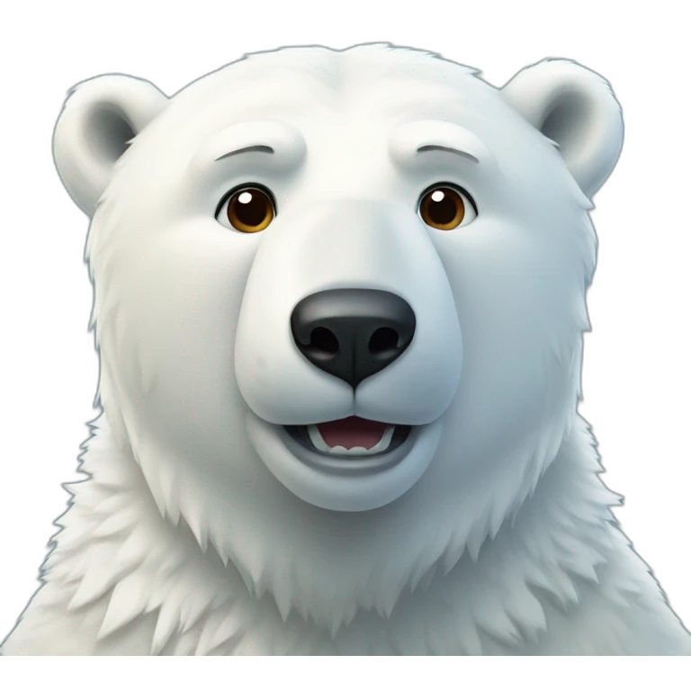 polar bear emoji