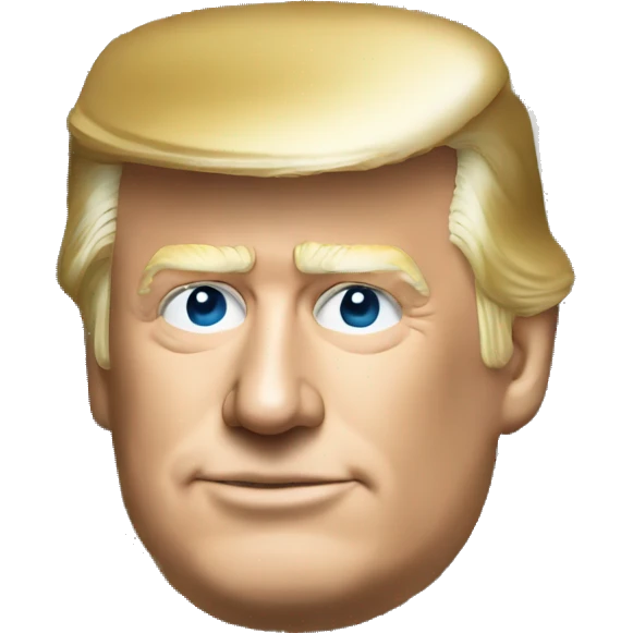 President Trump with billions and billions  emoji