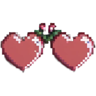 two hearts side by side emoji