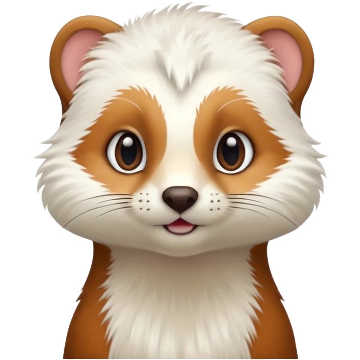 Quiero crear unos emojis del animal armiño emoji
