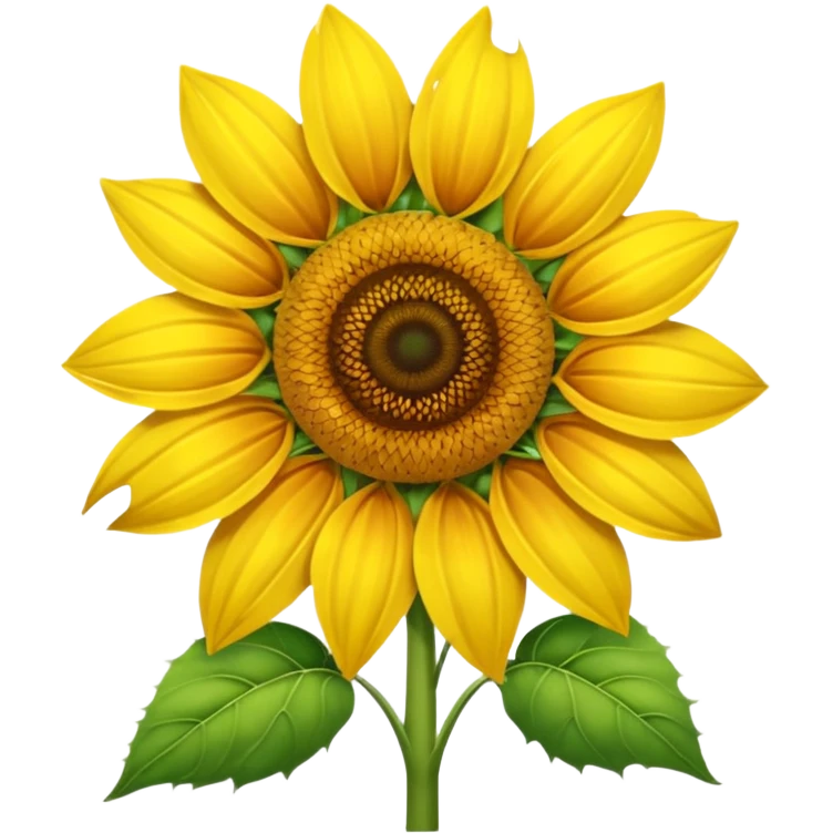 Nevermind, then please Sunflower – yellow
 emoji