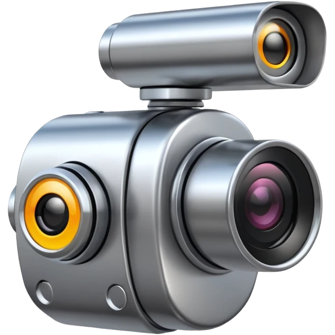 sensor with a camera and a tracking sensor emoji