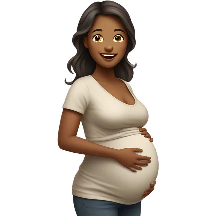 pregnant emoji