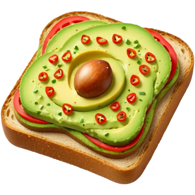 Avocado toast emoji