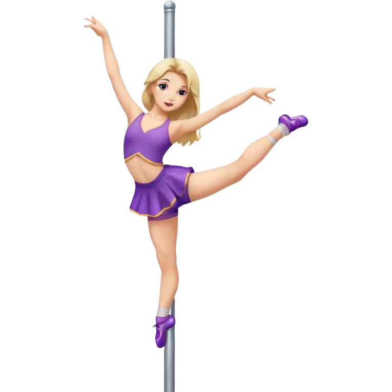 Girl pole dance  emoji