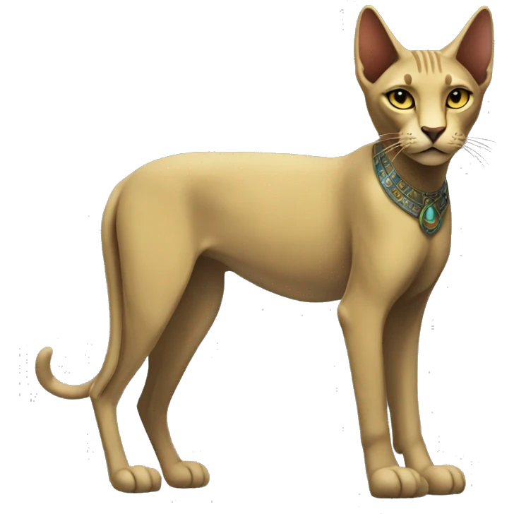 bastet full body  emoji