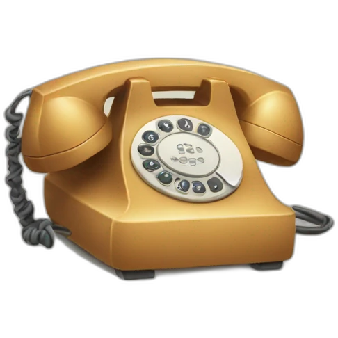 old phone emoji