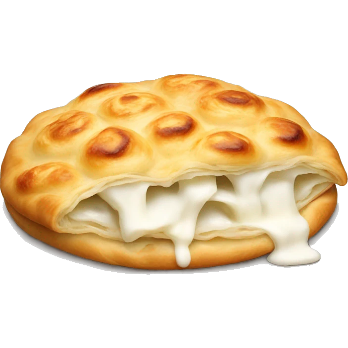 burek filled with white cheese emoji