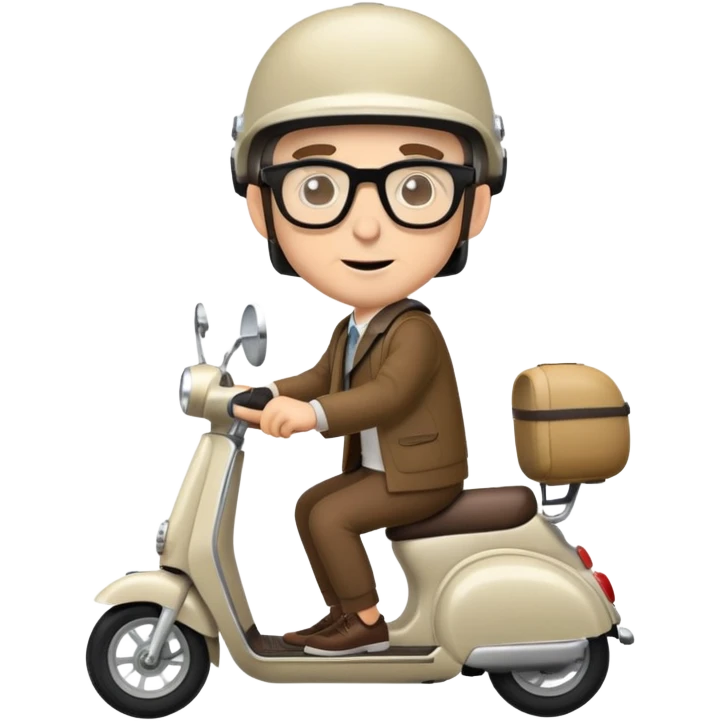 A jew on a scooter  emoji