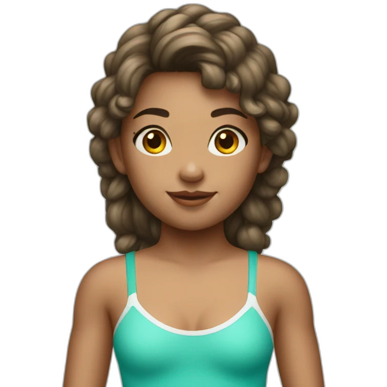 Girl maillot emoji