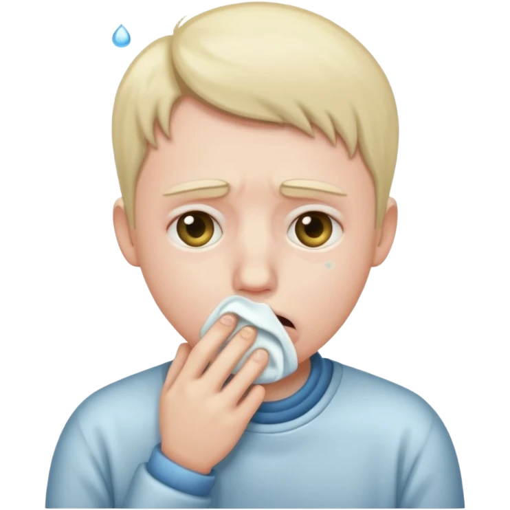 bad health sick cold cough emoji